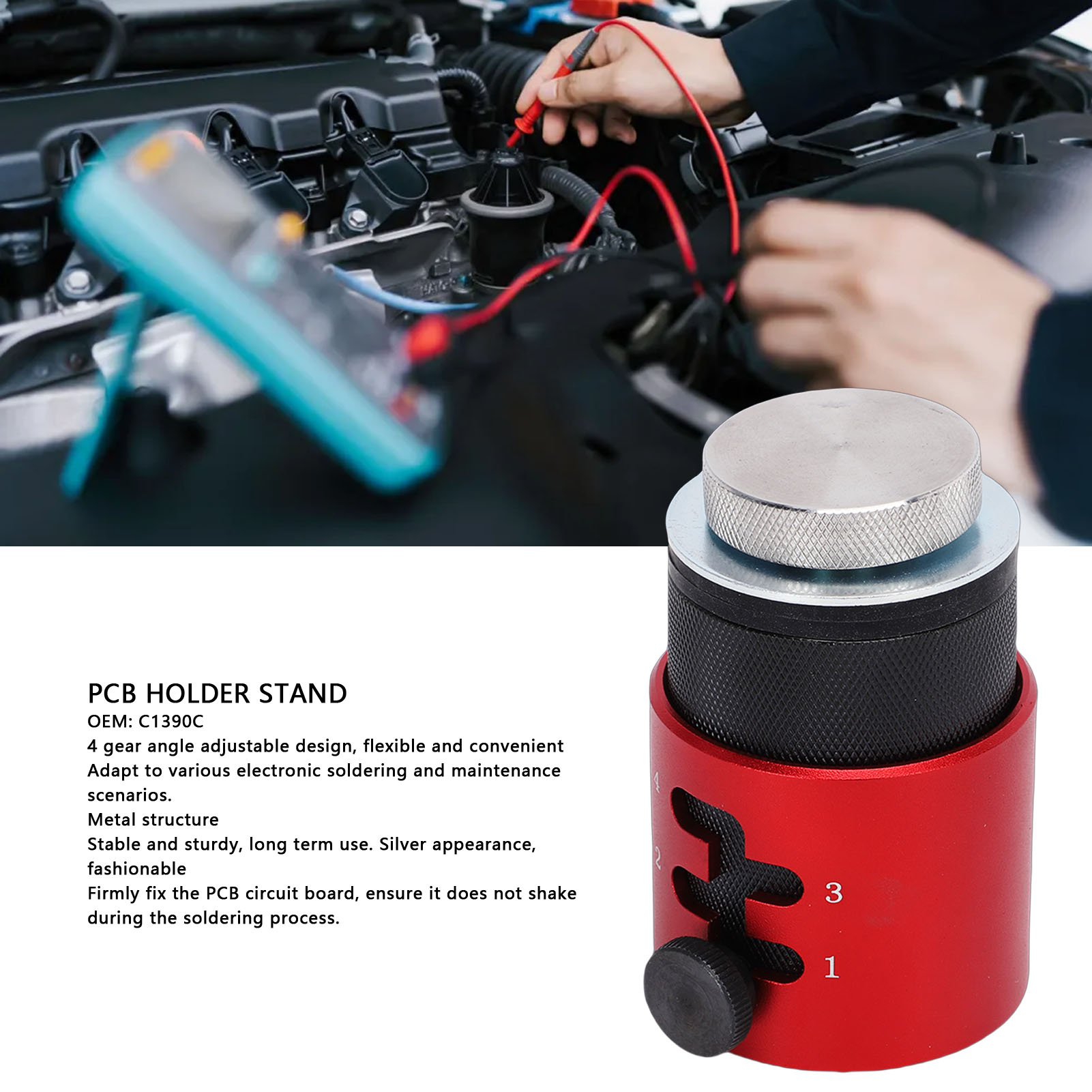 Electronics Repair Tools - 1 ชิ้น แท่นวางแผงวงจร PCB รุ่น C1390C