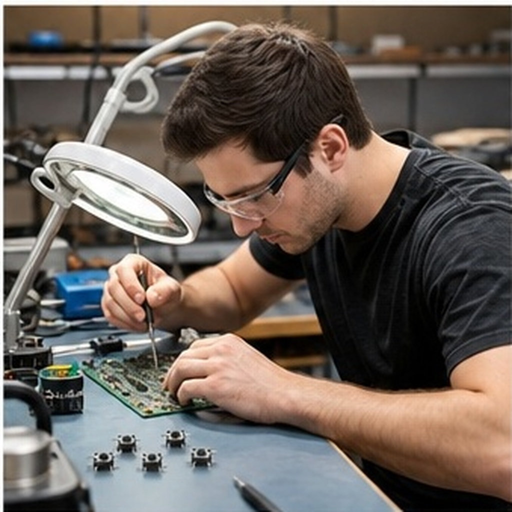 ชุดรวมสวิตช์ปุ่มกดแบบสัมผัสและ - Electronics Repair In Usa บทวิจารณ์และราคา