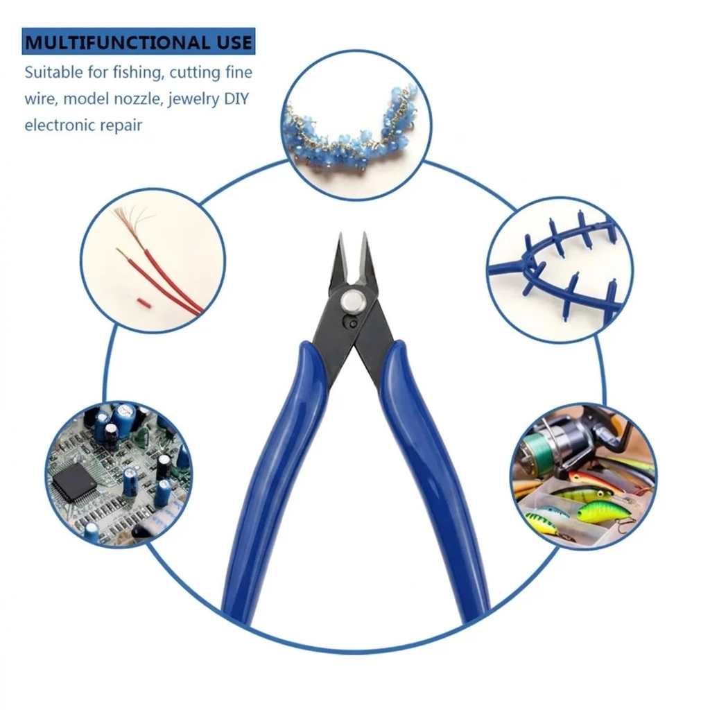 คีมตัดสายไฟแบบเฉียง ทำจากเหล็ก - Electronics Repair Hobby บทวิจารณ์และราคา