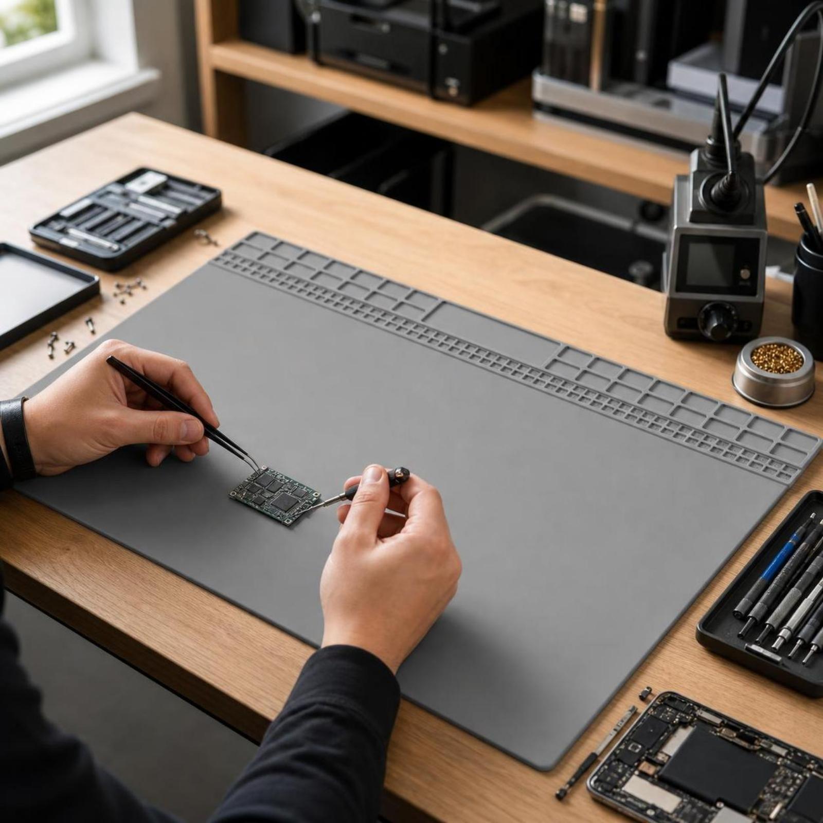 แผ่นรองซิลิโคนทนความร้อน สำหรั - Electronics Repair In Usa บทวิจารณ์และราคา