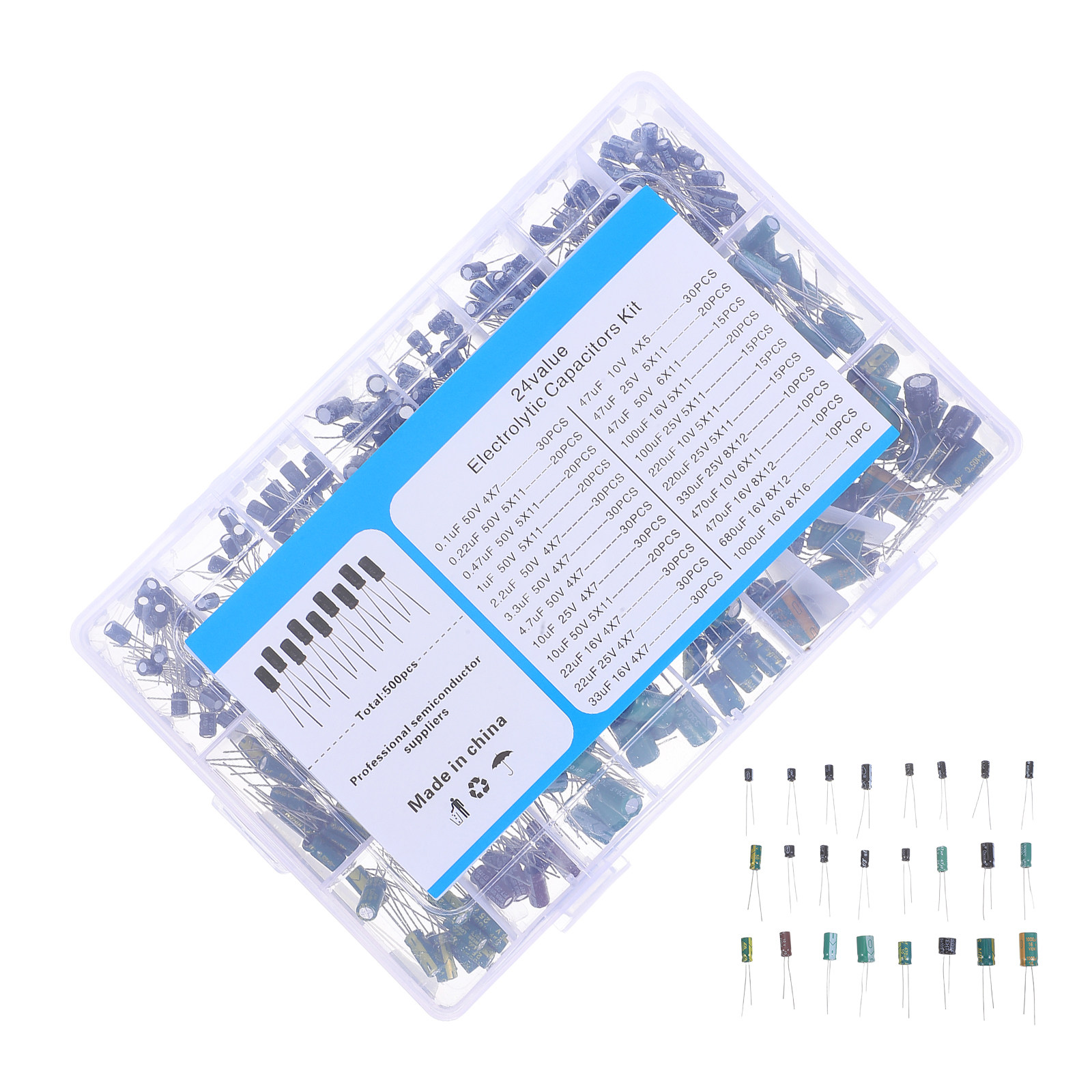 ชุดรวมตัวเก็บประจุอิเล็กโทรไลต - Electronics Repair In Usa บทวิจารณ์และราคา